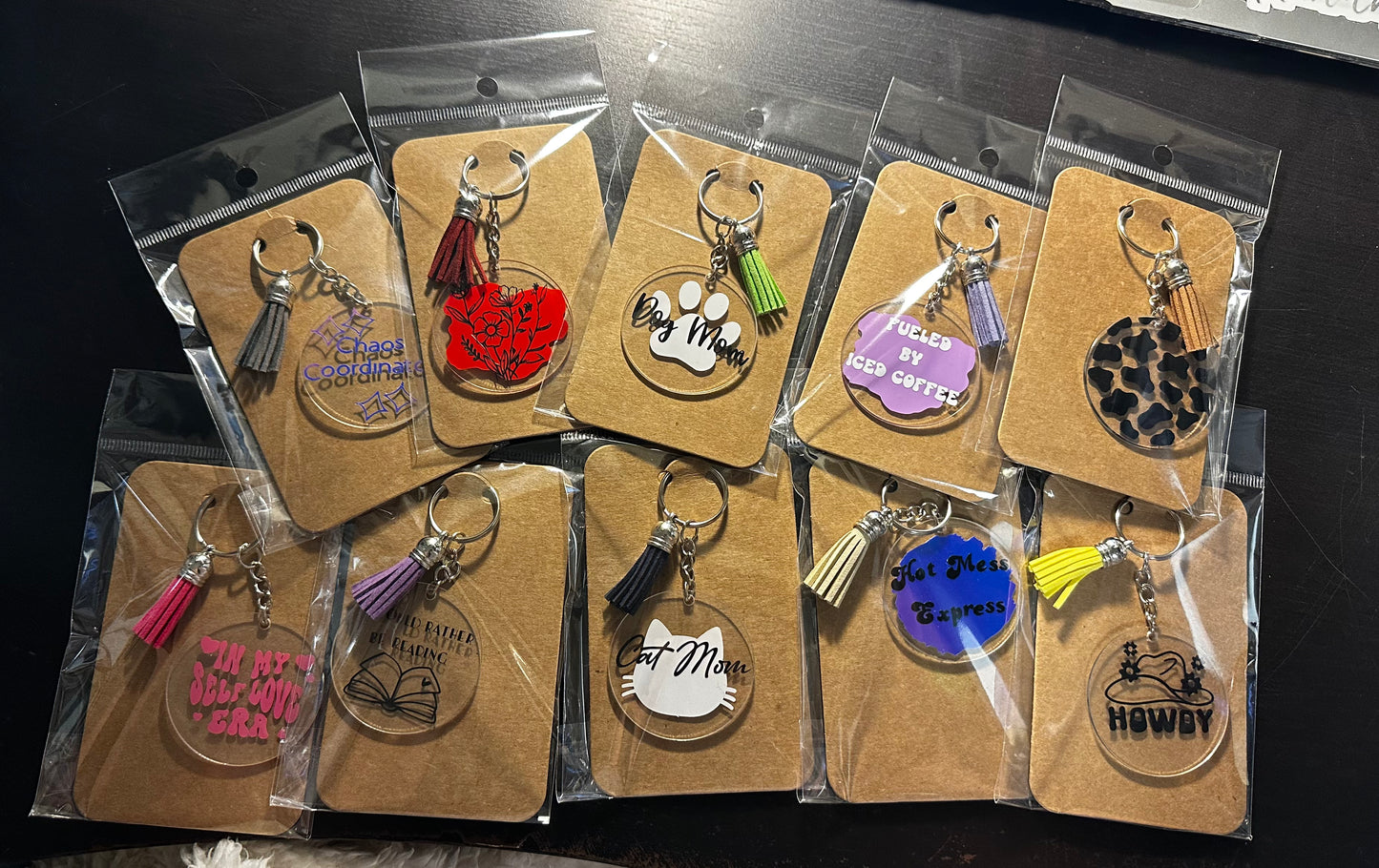 Designed Keychains