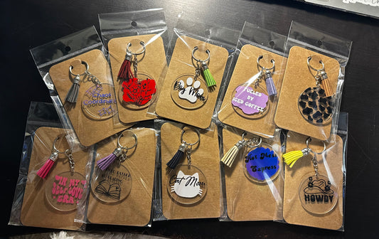 Designed Keychains