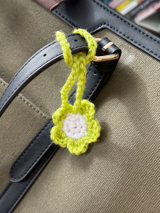 Flower Bag Charm